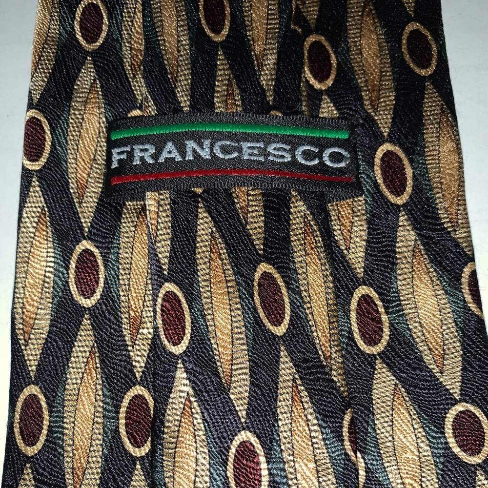 FRANCESCO Men’s Neck Tie in MULTIPLE COLORS Vintage